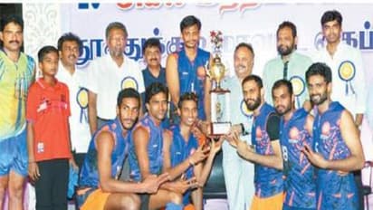 அகில இந்திய வாலிபால்: தெற்கு இரயில்வே, கேரள காவல் அணிகள் முதலிடம் பிடித்து அசத்தல்...