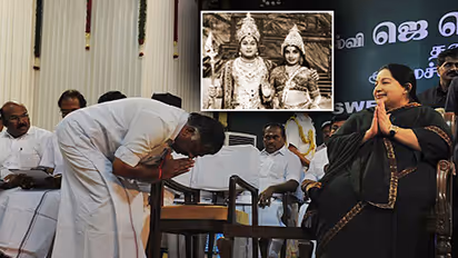 Why Tamilians reverently touch Jayalalithaa’s feet?