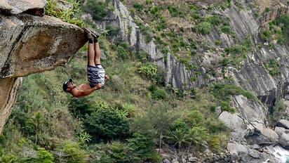 മലയുടെ അറ്റത്ത് ഒരു തൂക്കം; ചിത്രത്തിന്‍റെ രഹസ്യം പുറത്ത്