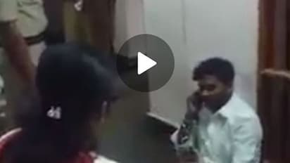 Telangana activist Yevuru Somanna handcuffed and held by police