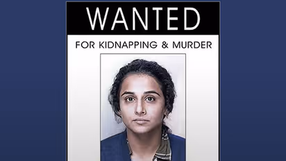 Shocking! Actress Vidya Balan wanted for kidnapping and murder