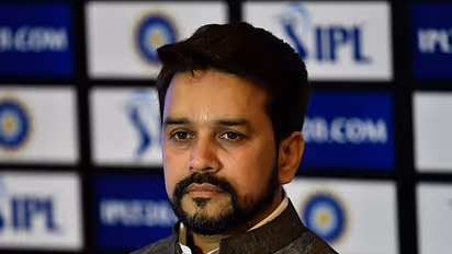Minister of state finance Anurag Thakur responds to ‘demonetisation’ heckle at ACMA event