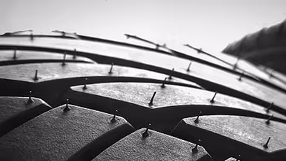 Why do tyres have little rubber hair on them?