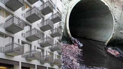 Shocking: 2,500 apartments turn stormwater drain into sewage