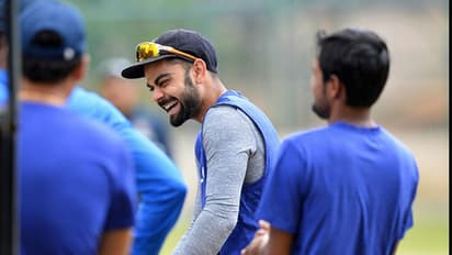 ಟಿ20 ಪಂದ್ಯಕ್ಕಾಗಿ ಐರ್ಲೆಂಡ್ನಲ್ಲಿ ಕೊಹ್ಲಿ ಬಾಯ್ಸ್ ನೆಟ್ ಪ್ರಾಕ್ಟೀಸ್