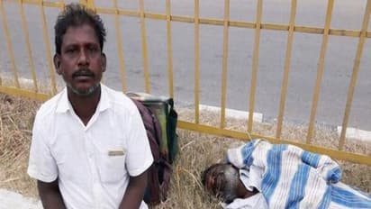பேருந்தில் உயிரிழந்த தொழிலாளி.. நடு ரோட்டில் உடலை இறக்கிவிட்டு சென்ற அவலம்!!