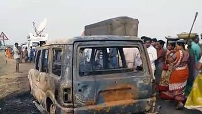 രണ്ടാം ഭാര്യയെ കൊല്ലാന് കാര് കത്തിച്ചു; ഒന്നാം ഭാര്യയെ രക്ഷിക്കാനും കഴിഞ്ഞില്ല, രണ്ടു പേരും വെന്ത് മരിച്ചു