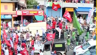 മലപ്പുറത്ത് ആഘോഷമായി കൊട്ടിക്കലാശം