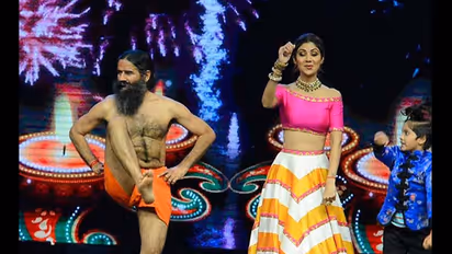 Watch: Baba Ramdev shakes a leg with Shilpa Shetty!