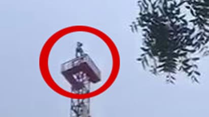 పెళ్లి కావాలంటూ సెల్ టవర్ ఎక్కిన యువకుడు.. ఎమ్మెల్యే హామీతో..