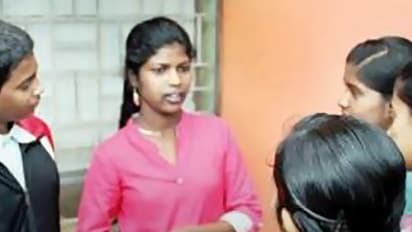 Slum girl Kanaka dreams of becoming scientist