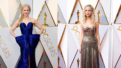 Oscars 2018: It was all about colours, couples and celebrities