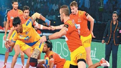 புரோ கபடி: முதல் பாதியில் கோட்டைவிட்டாலும், இரண்டாவது பாதியில் கோட்டையை பிடித்தது தமிழ் தலைவாஸ்…