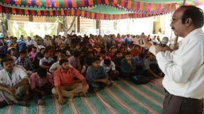 நீட் தேர்வுக்கு எதிராக 8வது நாளாக தொடரும் போராட்டம்!!