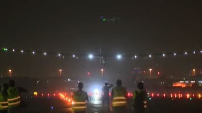 ചരിത്രം കുറിച്ച് സോളാര് ഇംപള്സ് തിരിച്ചിറങ്ങി