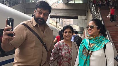 చైనాలో మెగా స్టార్ చిరంజీవి.. ఫోటోలు వైరల్