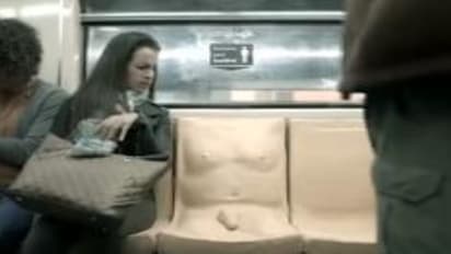 ஆணுறுப்பு பொருத்தப்பட்ட புதிய இருக்கை ....ரயில்களில் அறிமுகம் ...