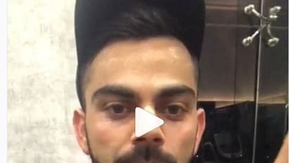 'നോക്കൂ,എനിക്കൊപ്പം ആരാണുള്ളതെന്ന്'; കോലി പുറത്തിവിട്ട വീഡിയോ വൈറല്