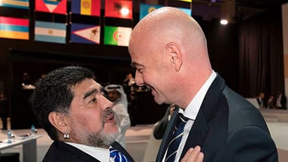 ക്ഷമ കെട്ടു; ഒടുവില്‍ മറഡോണയ്ക്ക് മറുപടിയുമായി ഫിഫ