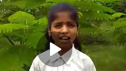 ఈ పాలమూరు చిన్నారి పాడిన తెలంగాణ పాట (వీడియో)