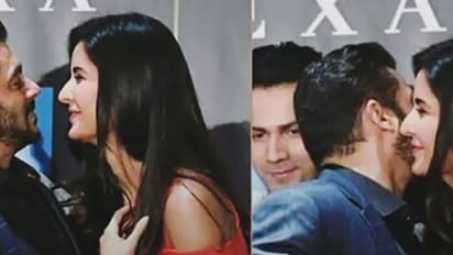 Watch: Salman Khan surprises Katrina Kaif with a birthday kiss at IIFA 2017