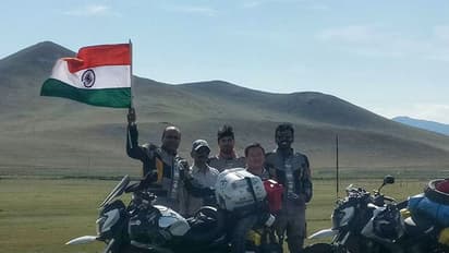Kannadigas script history, cross Road of Bones in Siberia on their bikes