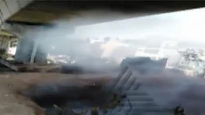 BBMP's garbage fire nearly incinerates Bengaluru Metro