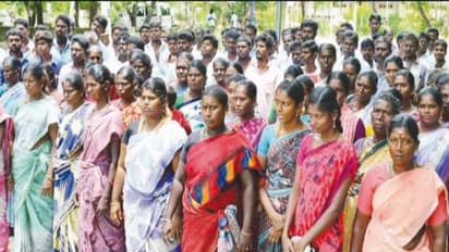 எங்கள் கிராமத்தினர் மீது போடப்பட்ட வழக்குகளை ரத்து செய்ய வேண்டும் - காவல் கண்காணிப்பாளரிடம் மனு…