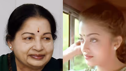 What is Aishwarya and Jayalalithaa's connection?
