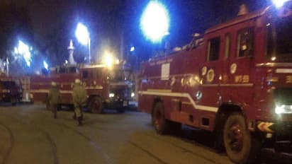 ಸಂಸತ್ತು ಕಟ್ಟಡದಲ್ಲಿ ಬೆಂಕಿ