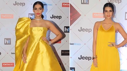 മഞ്ഞ ഗൗണില് ഫാഷന് ലോകത്തെ ഞെട്ടിച്ച് ബോളിവുഡ് സുന്ദരിമാര്