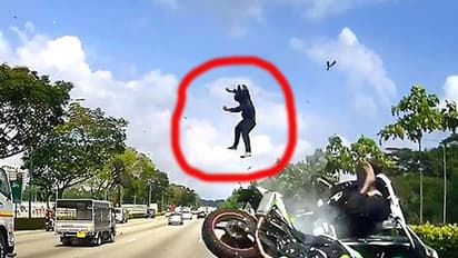 ഈ വീഡിയോ കണ്ടാല് നിങ്ങള് ഒരിക്കലും അമിതവേഗത്തില് ബൈക്ക് ഓടിക്കില്ല!