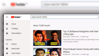 Who is the wink sensation Priya Prakash Varrier's father? Ashish Vidyarthi?