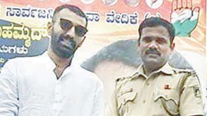 ಹ್ಯಾರೀಸ್ ಪುತ್ರನನ್ನು ರಕ್ಷಿಸಲು ಇನ್ಸ್’ಪೆಕ್ಟರ್ ಅಮಾನತು ಪ್ರಹಸನ