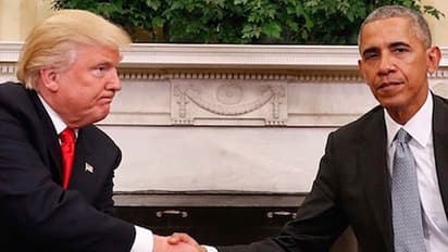 ಶ್ವೇತಭವನದಲ್ಲಿ ಒಬಾಮಾ-ಟ್ರಂಪ್ ಮೊದಲ ಸಭೆ