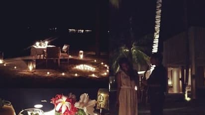 In pics: Asin gets cosy with hubby in Maldives