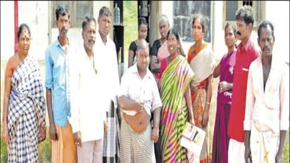 மின் வாரிய அலுவலகத்தை குடும்பத்தோடு முற்றுகையிட்டு மாற்றுத்திறனாளி போராட்டம்...