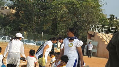 Koppal: Parents queue up overnight outside pre- school in rural Karnataka