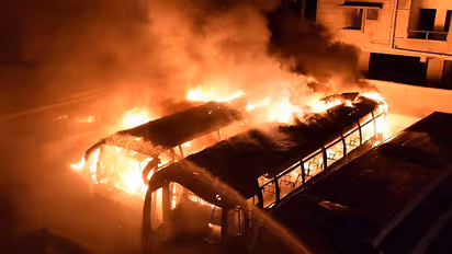 55 buses go up in flames as transport strike rages on in TN