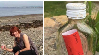 200 കിലോമീറ്റര് കടലിലൂടെ സഞ്ചരിച്ചെത്തിയ പ്രണയ കുറിപ്പ്