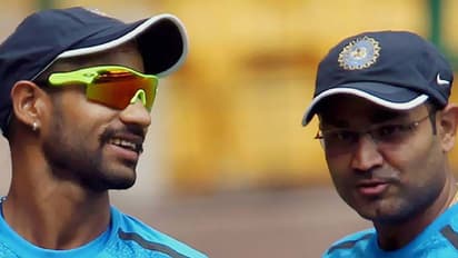 When Sehwag asked Dhawan to do ' Naagin Dance' while batting!