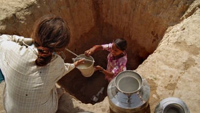 A woman and her love of labour 60 ft down!