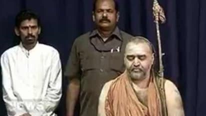 சர்ச்சையில் சிக்கிய விஜயேந்திரருடன் மத்திய இணை அமைச்சர் திடீர் சந்திப்பு!