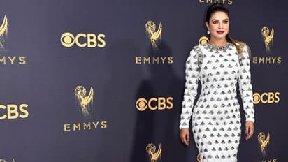 Priyanka Chopra owns the Emmy Awards 2017 Red Carpet in Her custom-made Balmain gown!