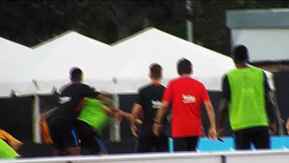 ബാഴ്സ് വിടുന്നതിന് മുമ്പ് സഹതാരത്തെ പൊതിരെ തല്ലി നെയ്മര്