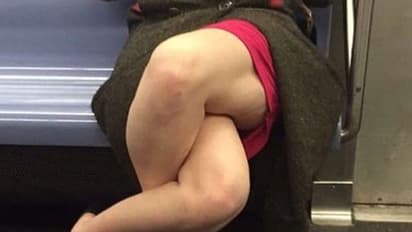 സോഷ്യല് മീഡിയയില് വൈറലായി യുവതിയുടെ ഇരിപ്പ്