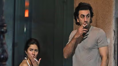 Who is this mystery girl, smoking cigarette with Ranbir Kapoor?