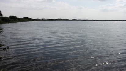 பெரிய ஏரியைத் தூர்வாரும் போராட்டம்; உடைந்து கிடக்கும் ஏரியை பலப்படுத்த கோரிக்கை…