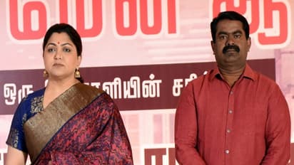 சீமான் - குஷ்பு இணைந்தனர்... 'டிராபிக் ராமசாமியால் ஏற்பட்ட மாற்றம்...!