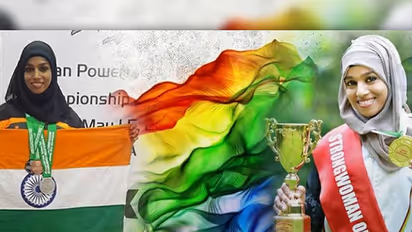 Meet Majiziya Bhanu, the hijab clad powerlifter from Kozhikode